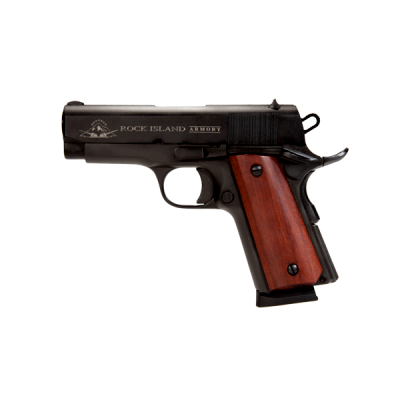 Rock Island 1911 Compact Pistol Grips – Pearl Skull On Black Plastic, New