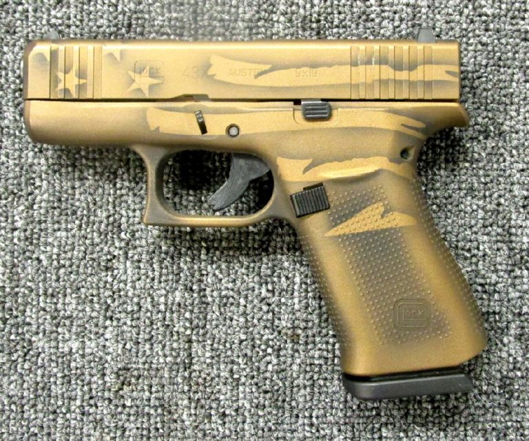 Preowned Like New Glock 43X Sub Compact Pistol 9mm 3 4 Marksman