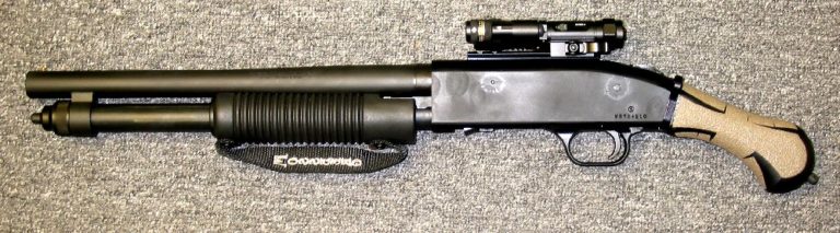 Preowned Mossberg 590 Shockwave, 12Ga., 3″ Chamber, 14″ Barrel, 6 ...