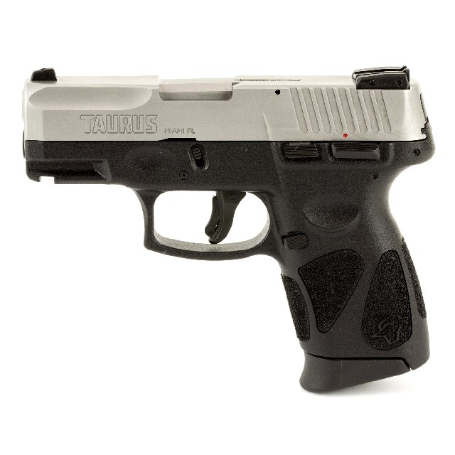 New Taurus G2C, Compact, 9mm, 3.3″ Barrel, Polymer Frame, Stainless ...