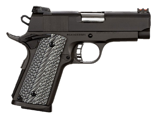 New Rock Island Armory 1911 A1 Tactical Ii Compact 45 Acp 35″ Barrel 7 Rounds Checkered 9229