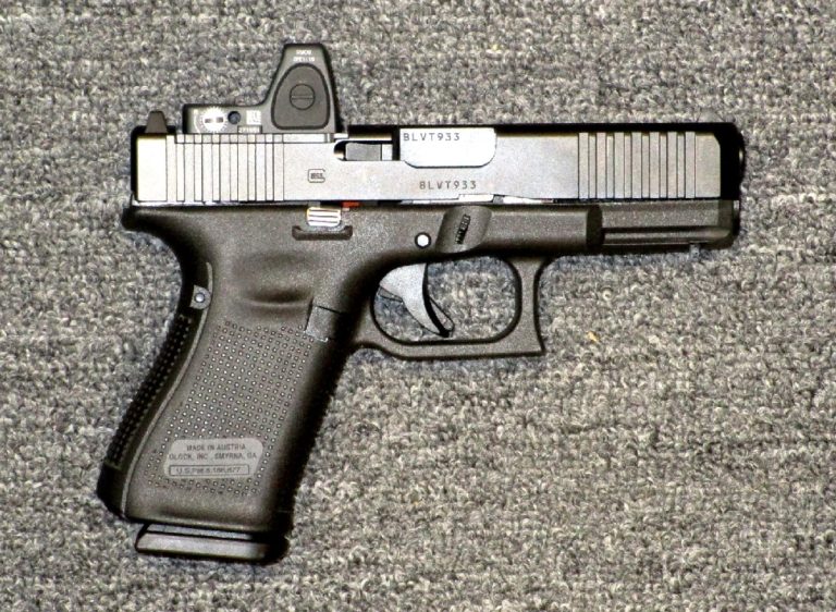 Preowned Glock 19 Gen-5 MOS, 9mm, 4.0″ Marksman Barrel, 15 Rounds, 3