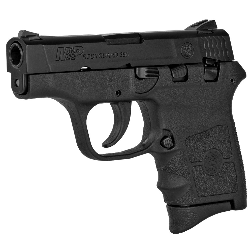 New Smith & Wesson M&P Bodyguard, .380 ACP, 2.8″ Barrel, Black Polymer Frame, 6 Rounds, 2 Magazines, External Safety: Only $389!