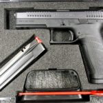 Preowned, Like New, CZ P-10F, 9mm, 4.5″ Barrel, Polymer Frame And Grips, Trigger Safety, Full Size, Semi-Automatic, 3 Dot Sights, 19 Rounds, 2 Magazines: Only $449!
