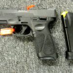 Preowned, Never Fired, Taurus G3 Full Size Pistol, 9mm, 4.0″ Barrel, 15 & 17 Round Magazines, External Safety, Adjustable Rear Sight, Accessory Rail: Only $297!
