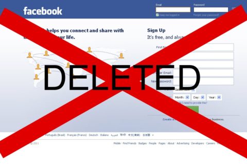 FaceBook Account Suspension/Deletion.