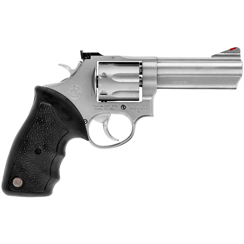 New Taurus Model 66 Medium Frame Revolver, .357 Magnum, 4.0″ Barrel, Matte Stainless Steel, SA/DA, Rubber Grips, Adjustable Sights, 7 Rounds: Only $449!