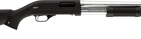 New Winchester SXP Marine Defender Pump-Action Shotgun, 20Ga, 3″ Chamber, 18″ Matte Chrome Plated Barrel, 5 + 1 Rounds, TruGlo Fiber Optic Front Sight, Black Synthetic Stock: Only $329!