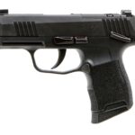 New Sig Sauer P365 Sub-Compact Semi-Automatic Polymer Frame Pistol, 9mm, 3.1″ Barrel, Black Nitron Finish, XRAY3 Night Sights, External Safety, 10 Rounds, 2 Magazines: Only $529!