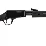 New Rossi Gallery Pump Action Rifle, .22 Magnum, 20″ Barrel, Matte Black Finish, Black Synthetic Stock, Adjustable Sights, 12 Rounds: Only $339!