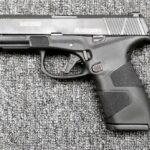 Preowned, Like New, Mossberg MC2c Sub-Compact Pistol, 9mm, 3.9″ Barrel, DLC Finish, 3 Dot Sights, Manual Safety, 10 Rounds 2 Magazines, Flat Profile Trigger: Only $339! 9mm