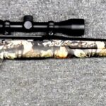 Savage Axis Bolt-Action Rifle in .22-250, 22″ Barrel, Camo Synthetic Adjustable Stock, Weaver 3-9X40 Scope, Fired Once: $550 O.B.O. Classifieds