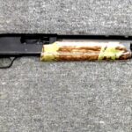 Preowned, Very Good Condition, Mossberg 500A Pump-Action Shotgun National Turkey Federation Edition. 12Ga, 3″ Chamber, 5 Rounds, 24″ Ported VR Barrel, Camo Synthetic Stock: Only $269! 12 Gauge