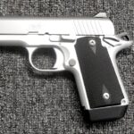 Preowned, Excellent Condition, Kimber Micro-9 Sub-Compact Pistol, 9mm, 3.1″ Barrel, 7 Rounds, 3 Magazines, Rubber Grips, White-Dot Sights, External Safety: Only $397! 9mm