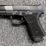 Preowned, Excellent Condition, Black Rain Front Line Compact Pistol, 9mm, 4.0″ Ported Barrel, 15 Rounds, 2 Magazines, Front Night Sight, Optics Ready: Only $397!