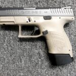 Preowned, Like New, CZ P-10S, 9mm, 3.5″ Barrel, 12 Rounds, 2 Magazines, FDE Polymer Frame, Fixed Sights: Only $339!