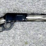 Preowned, Like New, Henry Lever-Action Garden Gun, .22 LR Shotshell, 18.5″ Smooth-Bore Barrel, 15 Rounds, Black Ash Stock, Adjustable Rear & Hooded Blade Front Sights: Only $349! .22LR
